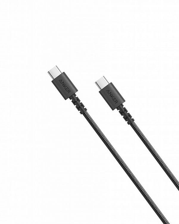 

Кабель интерфейсный Anker A8032H11 Powerline Select+ USB-С/USB-C черный 0.9 м, A8032H11