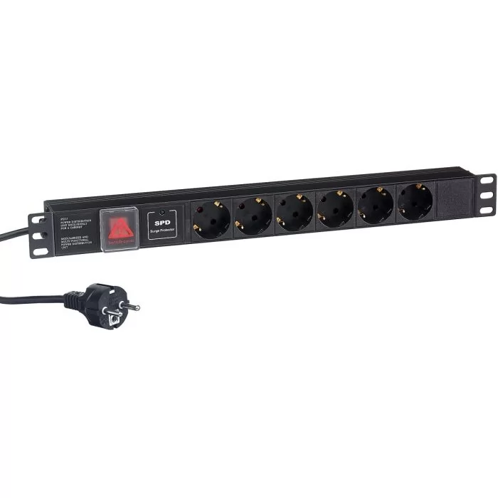 фото Exegate ServerPro PDU-19H608 Al-6S-EU2CU-SW-SPD1