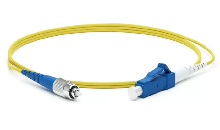 Hyperline FC-S2-9-FC/UR-LC/UR-H-0.5M-LSZH-YL