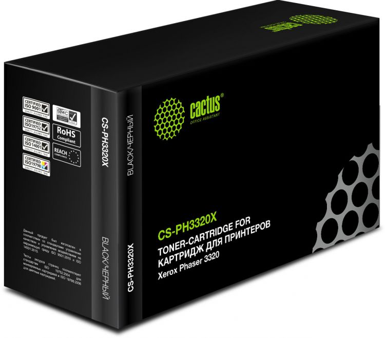 

Картридж Cactus CS-PH3320X для Xerox Phaser 3320 11000 страниц, CS-PH3320X