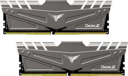 Модуль памяти DDR4 16GB (2*8GB) Team Group TDZGD416G3600HC18JDC01 T-FORCE DARK Z gray PC4-28800 3600