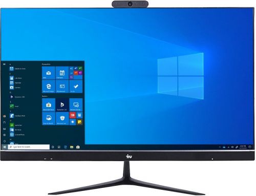 Моноблок 23.8'' iRu Office P2310H4 1788588 G5905/4GB/120GB SSD/1920x1080 IPS/UHD graphics 610/GbitEth/WiFi/BT/cam/120W/Win10Pro/black