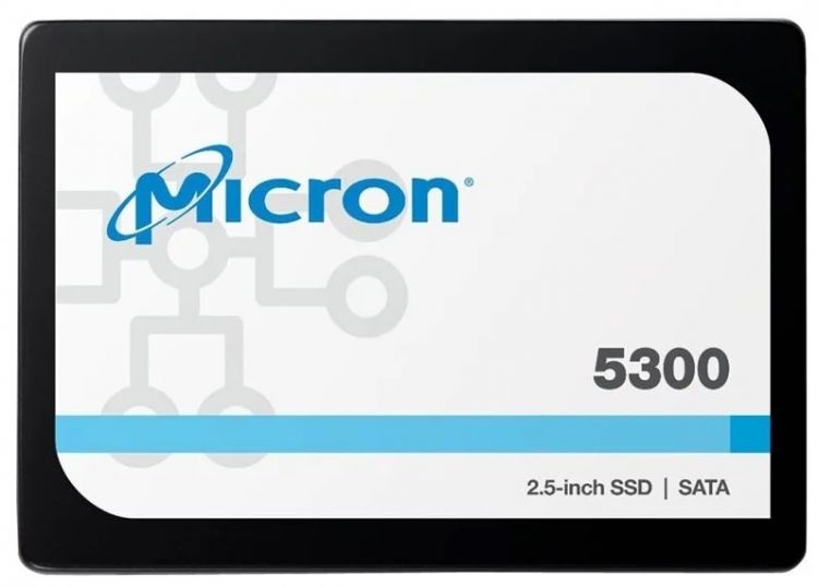 Накопитель SSD 2.5'' Micron MTFDDAK1T9TDS-1AW1ZABYY 5300 PRO 1.92TB SATA Enterprise Solid State Drive