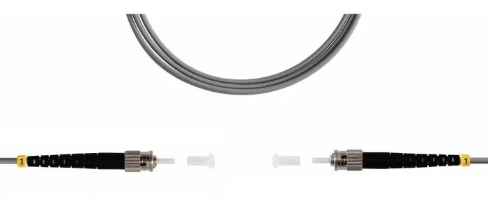 фото TELCORD ШОС-3.0-ST/U-ST/U-MM62-10м-LSZH-GY