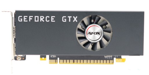 Видеокарта PCI-E Afox GeForce GTX 1050TI (AF1050TI-4096D5L5-V2) 4GB GDDR5 128bit 14nm 1291/7000MHz HDMI DP LP RTL