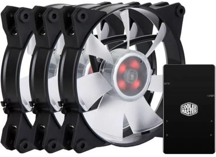 фото Cooler Master MasterFan Pro 120 Air Flow RGB 3 in 1