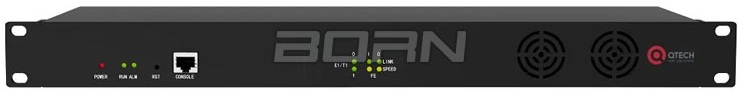 Шасси QTECH QVI-3128-CHASSIS голосового шлюза, 3U, максимальная емкость 128 портов FXS/FXO, 4 порта 10/100BASE-T, 1 порт RS-232 (консоль), встроенный