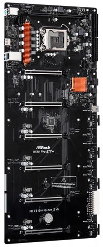 Материнская плата ASRock H510 PRO BTC+