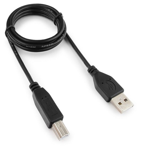 

Кабель интерфейсный USB 2.0 Garnizon AM/BM 1 м, пакет, AM/BM