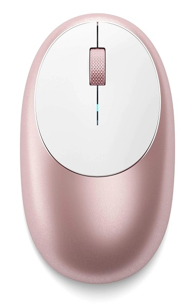 Мышь Wireless Satechi M1 ST-ABTCMR bluetooth, розовое золото мышь satechi m1 bluetooth wireless mouse space gray