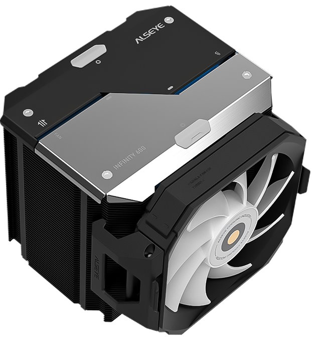 

Кулер ALSEYE INFINITY i600 LGA1700/1200/115x/2011/2066/1366/AM5/AM4 (120mm fan, 800-2300rpm, 33.18-91.8CFM, 20-37.8dBA, 4-pin PWM, 265W TDP), INFINITY i600