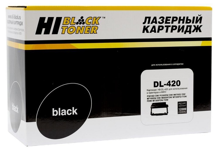Драм-картридж Hi-Black 98971451 (HB-DL-420) для Pantum M6700/P3010, 12К