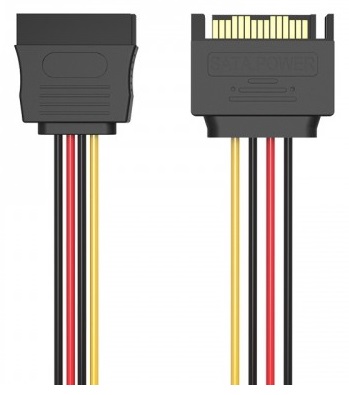 

Кабель питания Vention KDABY SATA 15 pin M/SATA 15 pin F, KDABY