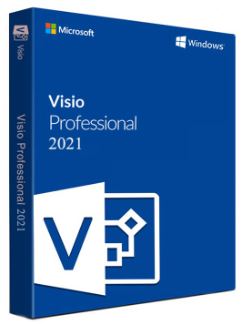 ПО Microsoft Visio Professional 2021 Win English Medialess P8