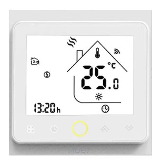 

Терморегулятор Moes ZHT-002-GC для газового/водяного котла, умный, белый, ZHT-002-GC