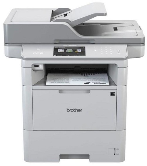 

МФУ лазерное черно-белое Brother DCP-L6600DW A4, 46стр/мин, дуплекс, ADF, 512Мб, USB, LAN, WiFi, NFC, DCP-L6600DW