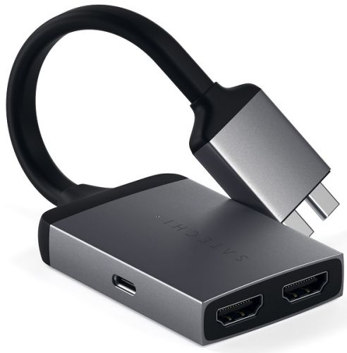 

Адаптер Satechi Type-C Dual HDMI, Type-C Dual HDMI