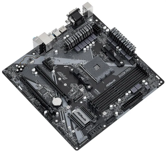 фото ASRock B450M PRO4 R2.0