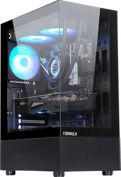 

Корпус ATX FORMULA CRYSTAL Z1 PLUS черный, без БП, боковая панель из закаленного стекла, 2*USB2.0, USB3.0, audio, CRYSTAL Z1 PLUS