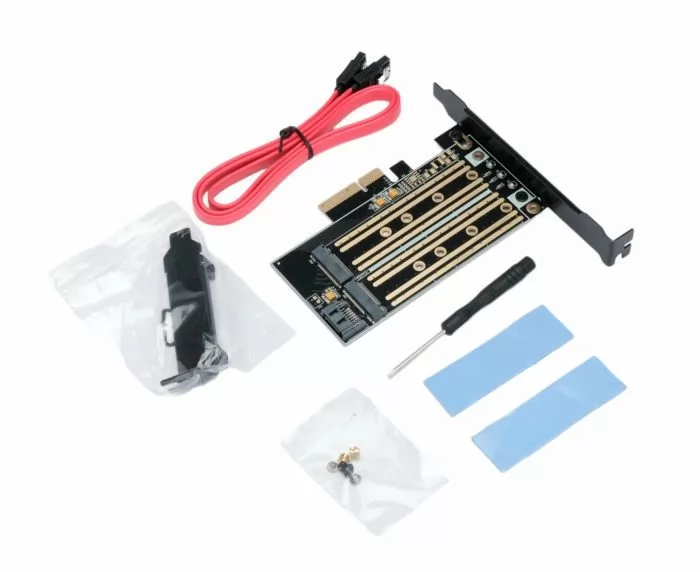 Gembird MF-PCIE-NVME-SATA