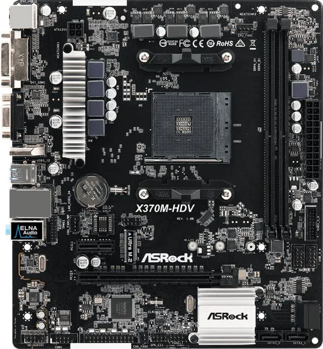 фото ASRock X370M-HDV