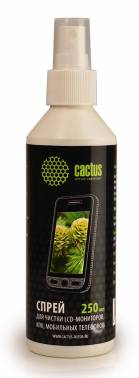 Спрей Cactus CS-S3002 для LCD-мониторов, КПК, мобильных телефонов, 250 мл