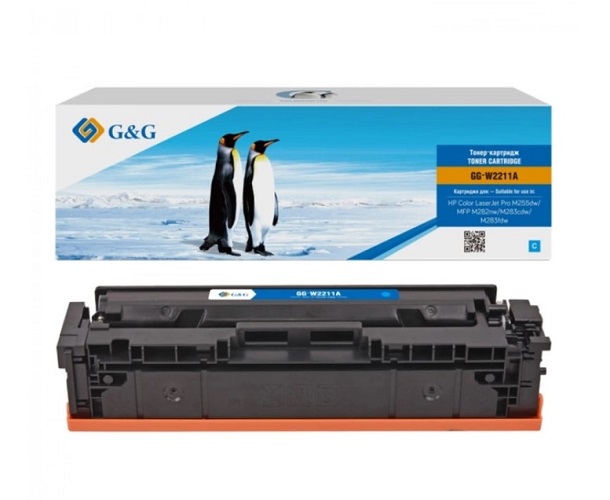 Картридж G&G GG-W2211A для HP CLJ Pro M255dw/M282nw/M283cdw/M283fdw, with chip (1250)