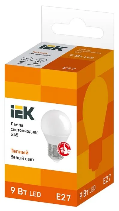 IEK LLE-G45-9-230-30-E27