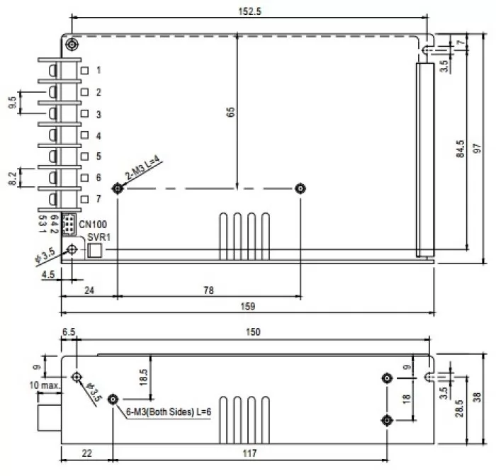 Mean Well HRP-150-24