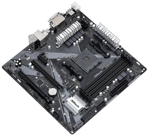 Материнская плата mATX ASRock B450M PRO4-F R2.0