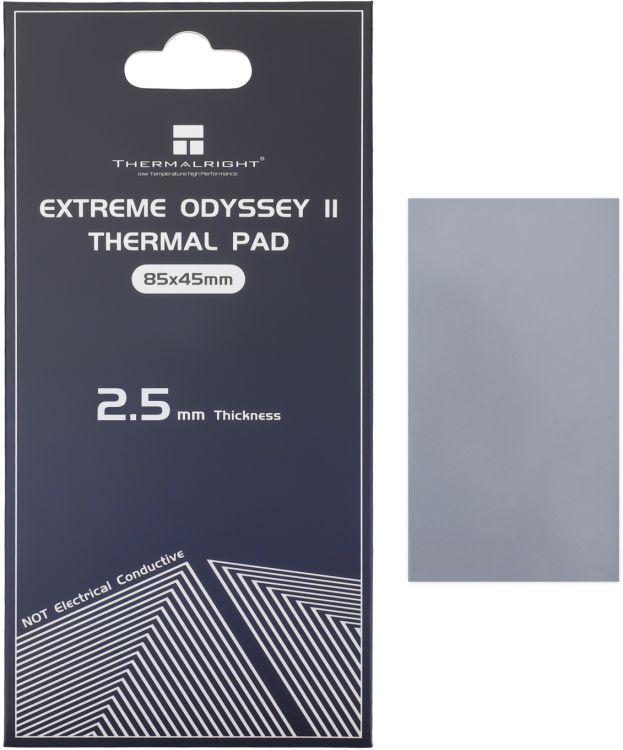 

Термопрокладка Thermalright ODYSSEY-II-85X45-2.5 14.8 W/mk, gray, ODYSSEY-II-85X45-2.5