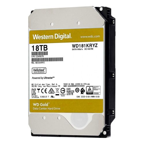 

Жесткий диск 18TB SATA 6Gb/s Western Digital WD181KRYZ, WD181KRYZ