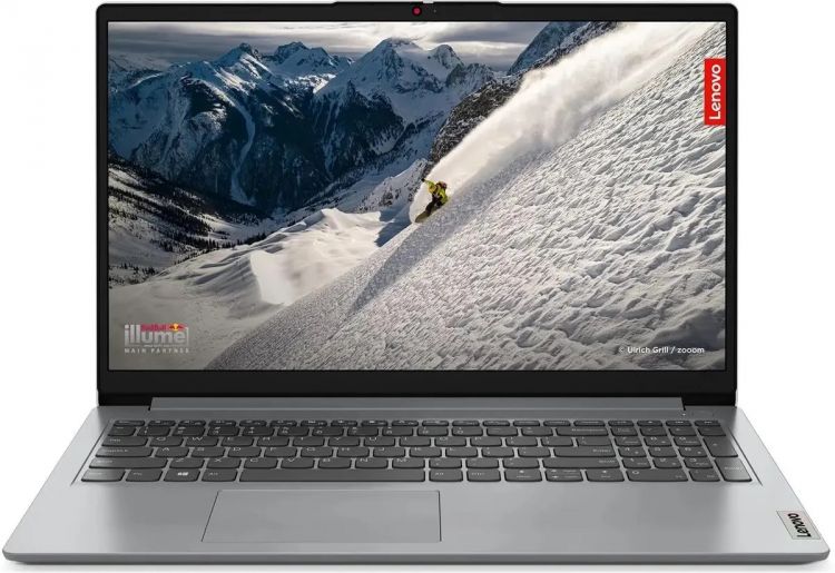 

Ноутбук Lenovo IP1 15AMN7 82VG00LSUE Ryzen 3 7320U/8GB/256GB SSD/Radeon 610M/15.6" TN FHD/WiFi/BT/cam/noOS/grey, IP1 15AMN7