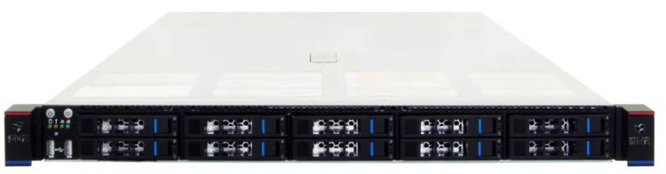 Серверная платформа SNR SNR-SR1210RS 1U, Scalable, DDR4, 10xHDD, резервируемый БП