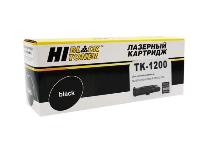 Тонер-картридж Hi-Black 9392724 (HB-TK-1200) для Kyocera Ecosys M2235/2735/2835/P2335, 3K - фото 1