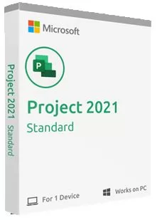 Microsoft Project Standard 2021 Win English Medialess P8
