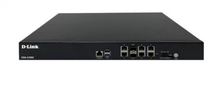 

Маршрутизатор D-link DSA-2308X/A1A 6x10/100/1000Base-T, 2x10GBase-X SFP+, 2xUSB, DSA-2308X/A1A