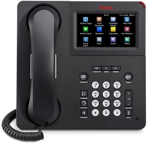 

Проводной IP-телефон Avaya 9641GS 700505992 IP TELEPHONE дисплей 5", Gigabit Ethernet, 9641GS