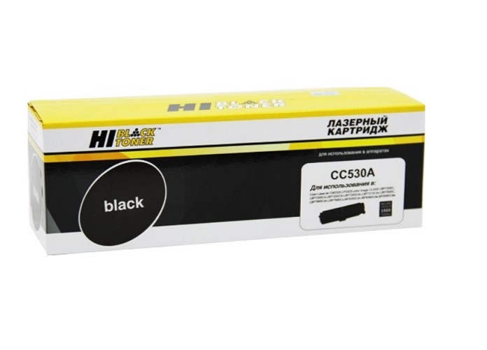 Картридж Hi-Black 996200100 (HB-CC530A/CE410/CF380/718) для HP CLJ CP2025/CM2320/Canon LBP7200, Bk, 3,5K - фото 1