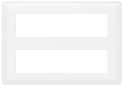 Рамка Legrand 078837L - Программа Mosaic - 2x8 модулей, белая