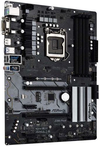 Материнская плата ATX ASRock Z390 PRO4