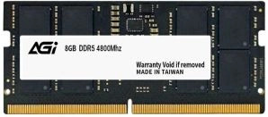 

Модуль памяти SODIMM DDR5 8GB AGI AGI480008SD238 PC5-38400 4800MHz CL40 1.1V, AGI480008SD238