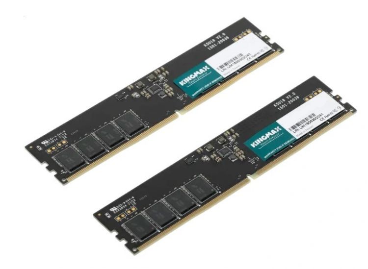 Модуль памяти DDR5 64GB (2*32GB) Kingmax KM-LD5-5600-64GD PC5-44800 5600MHz CL42 1.1V single rank Ret