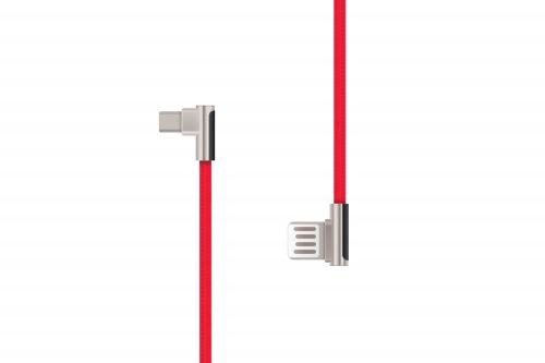 Кабель интерфейсный Rombica Digital AB-06 USB 2.0 - Micro-USB, 1м, красный