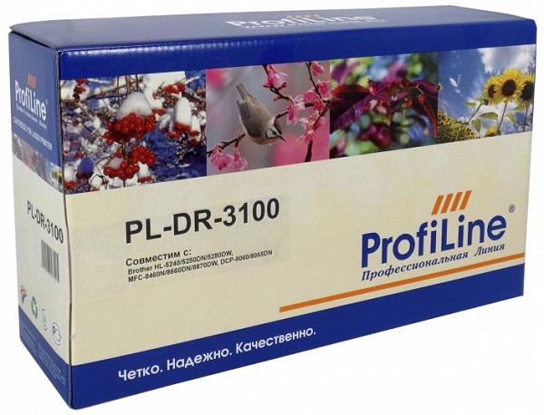 

Картридж ProfiLine PL_DR-3100_Drum для Brother DCP-8065/DCP-865DN/HL-5240/HL-5240L/HL-5250DN/HL-5250DN/HL-5270/HL-5270DN/HL-5280/HL-5280DW Drum 25000, PL_DR-3100_Drum