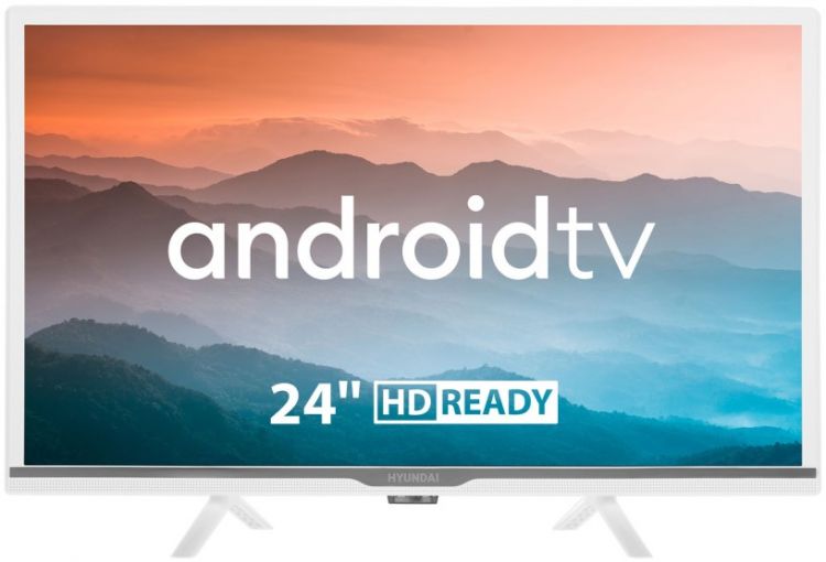 

Телевизор Hyundai H-LED24BS5002 Android TV белый HD 60Hz DVB-T DVB-T2 DVB-C DVB-S DVB-S2 WiFi Smart TV, H-LED24BS5002