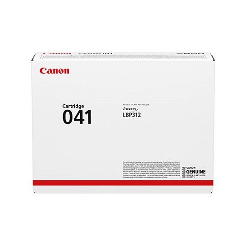 

Тонер-картридж Canon 041 0452C002 черный для i-SENSYS LBP312x MF520/522x/525x 10000 стр, 041