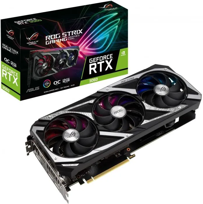 фото ASUS GeForce RTX 3060 ROG STRIX GAMING OC (ROG-STRIX-RTX3060-O12G-V2-GAMING)