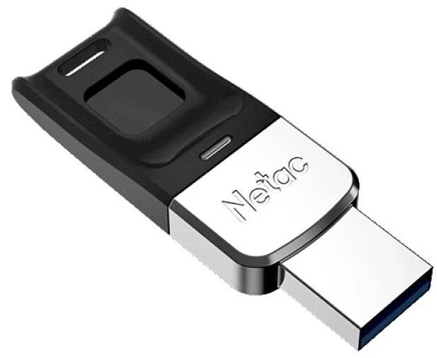 

Накопитель USB 3.0 128GB Netac US1 с отпечатком пальца, US1