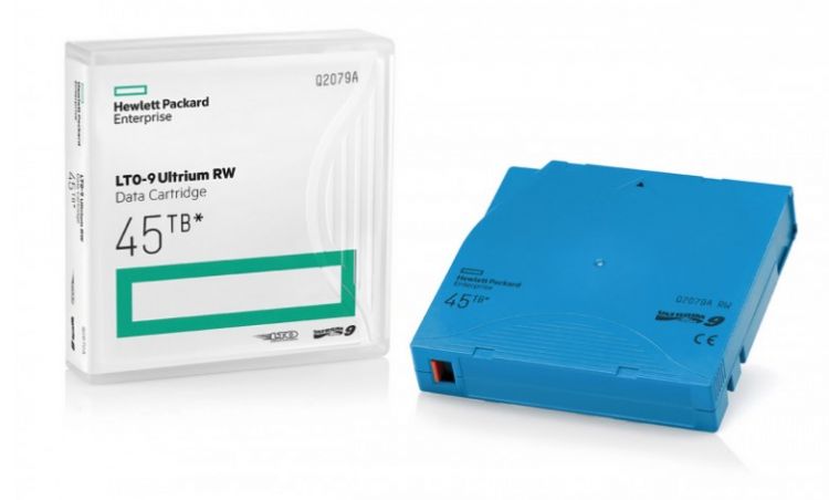 Картридж ленточный HPE Q2079A Ultrium LTO9 Data cartridge 45TB RW (without Label)